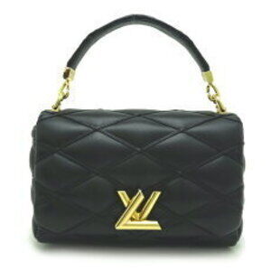 Louis Vuitton Maltage Shoulder Bag Lamb Leather Noir Black